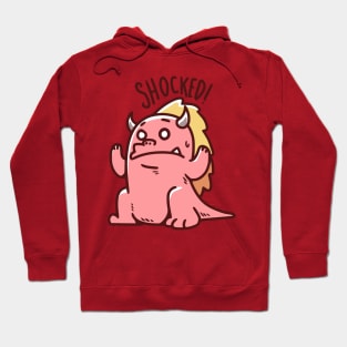 Shocked Red Zilla Hoodie